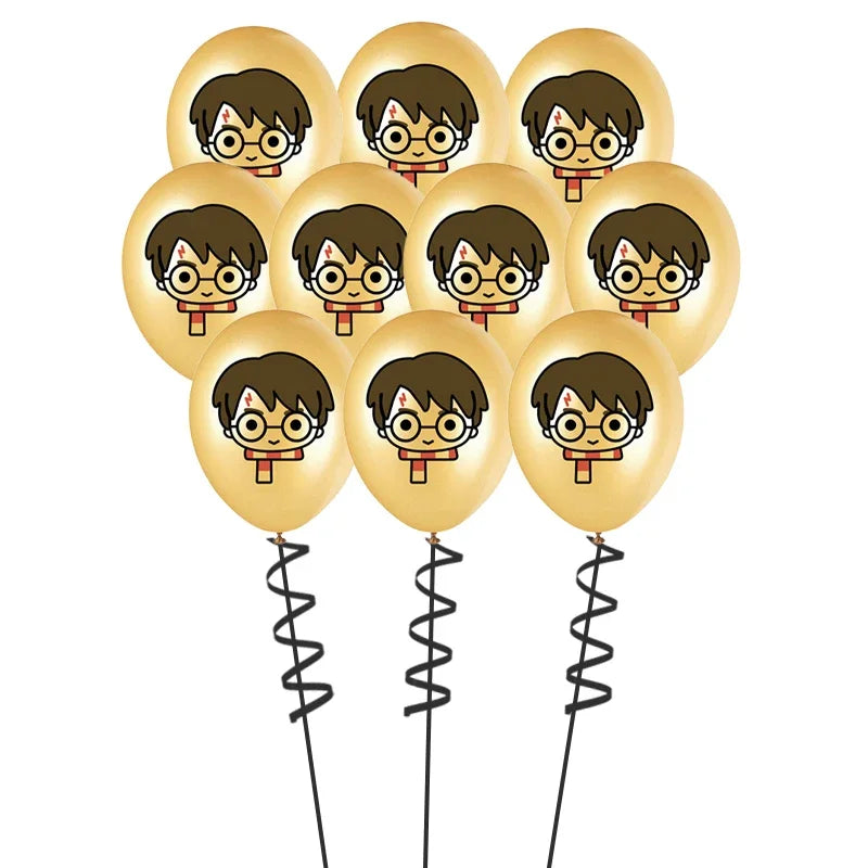 10/30/50PCS Harry Potter Magic School Latex Balloons - Image 13