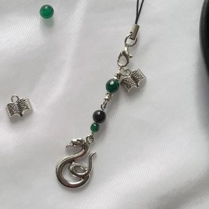 Slytherin Phone Charm Handmade