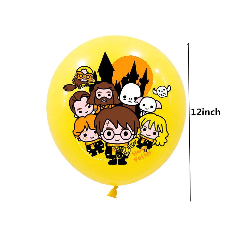 10/30/50PCS Harry Potter Magic School Latex Balloons - Image 8