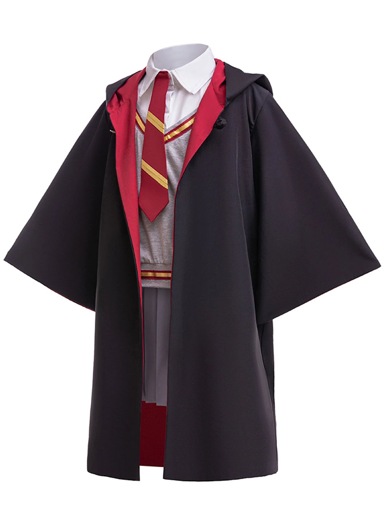 4PCS Kids Wizard Cosplay Costume Set - Image 3