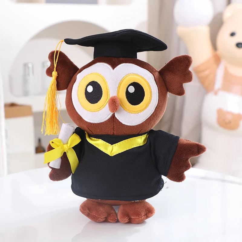 Graduation Gift Doctor Owl & Bear Plush Toy - Image 6