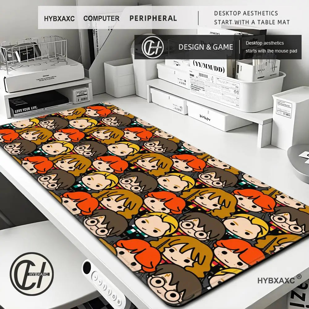 Wand & Potters Ring Mousepad