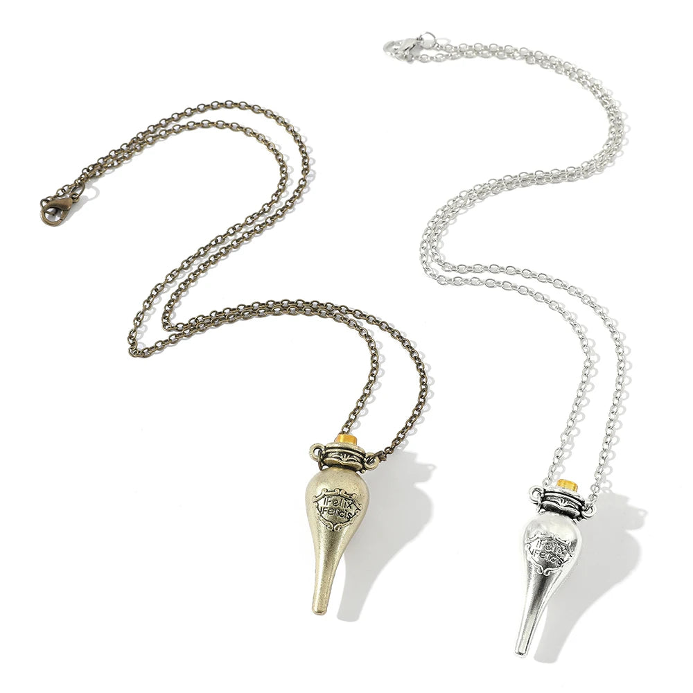 Harry Potter Retro Magic Medicine Bottle Pendant Necklace - Image 2