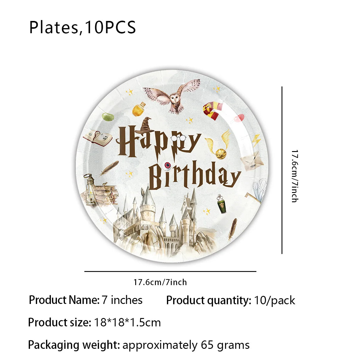 KAYOU Harry Potter Birthday Party Decoration Set - Image 2