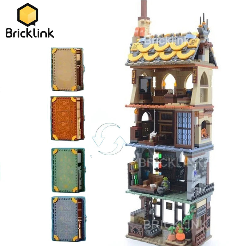 Bricklink MOC 4-in-1 Magic Book & Magic Tower
