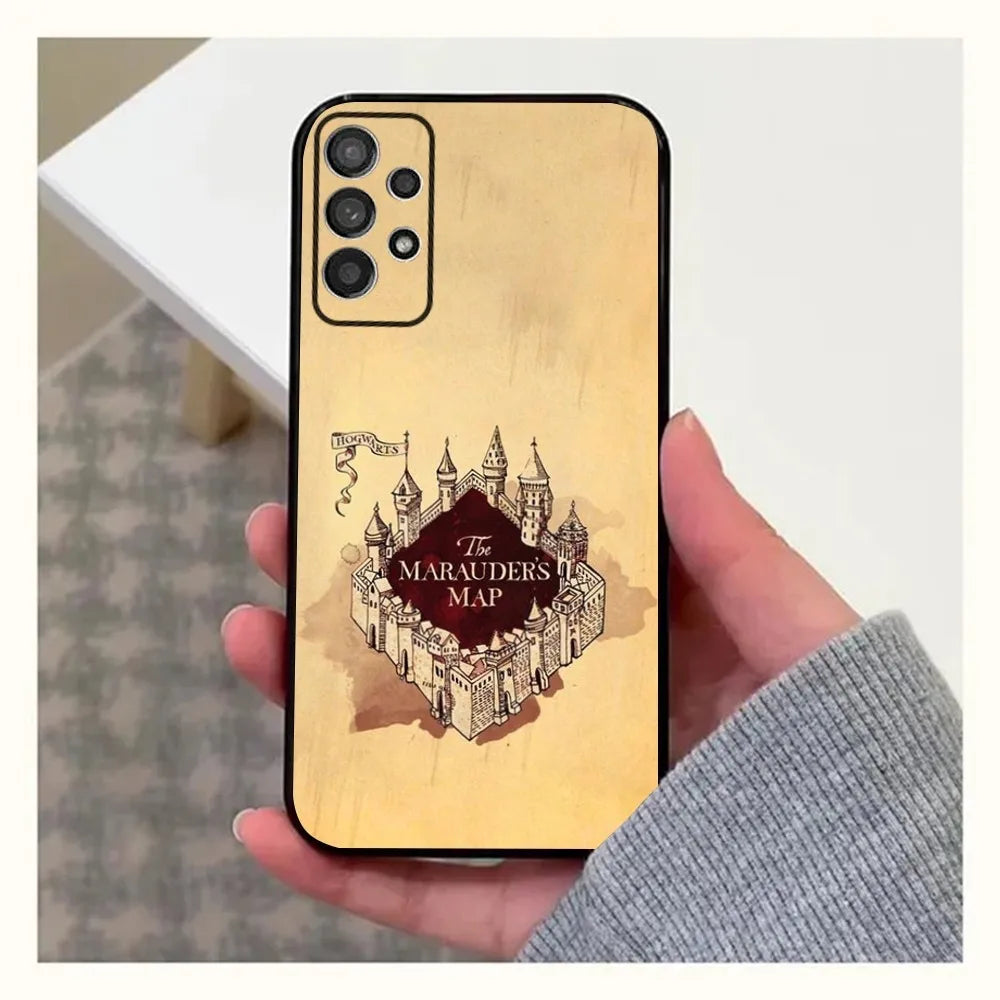 Marauder's Map & Train Ticket Art Phone Case - Image 8