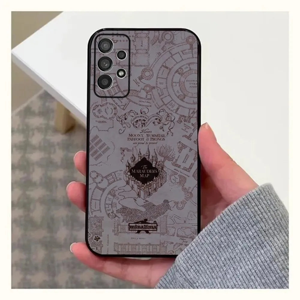 Marauder's Map & Train Ticket Art Phone Case - Image 9