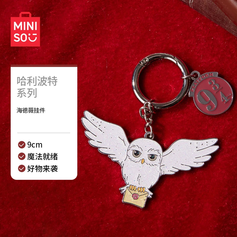 Harry Potter Series Golden Snitch & Hedwig Pendant Keychain - Image 4