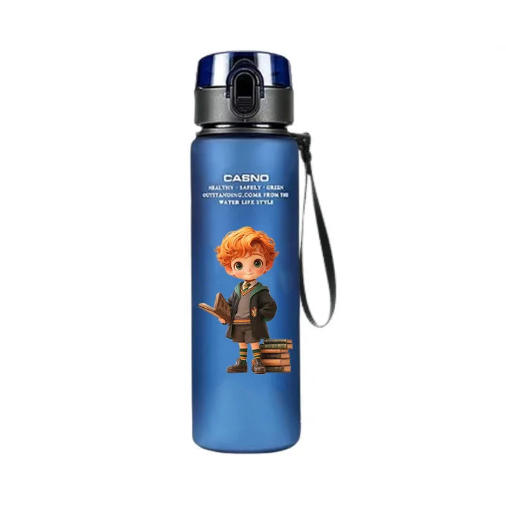 Harry Potter Water Cup – Hogwarts Emblem Large Capacity 560ml Portable Water Bottle - Image 30