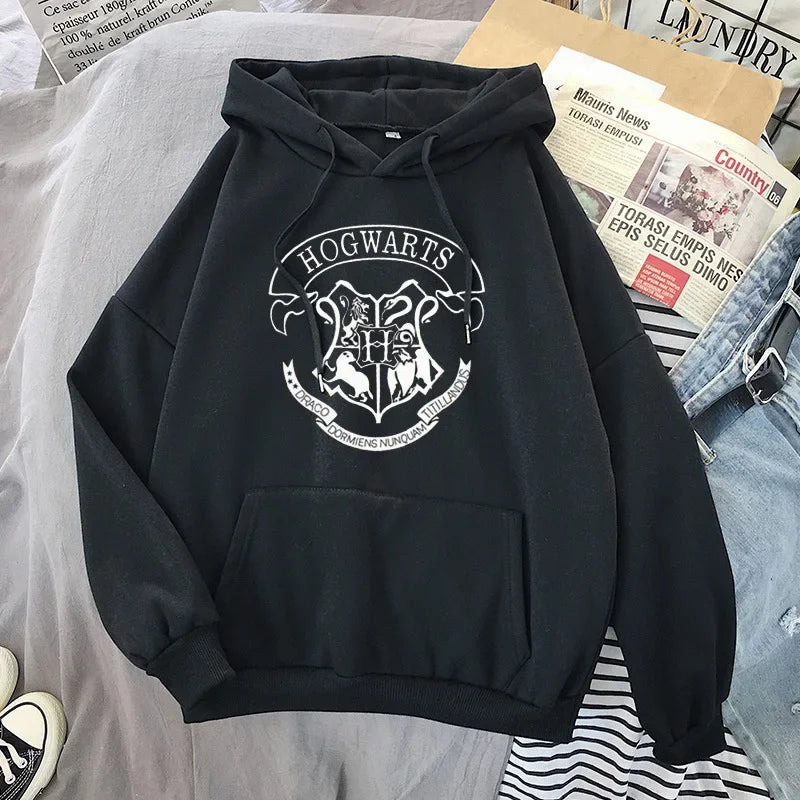 Fashion Hogwarts Printed Hoodie - Image 6