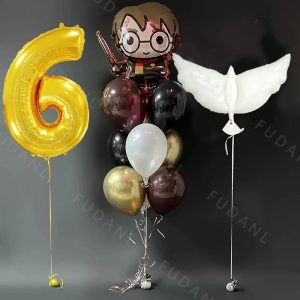 13PCS Harry Potter-Themed Balloon Set