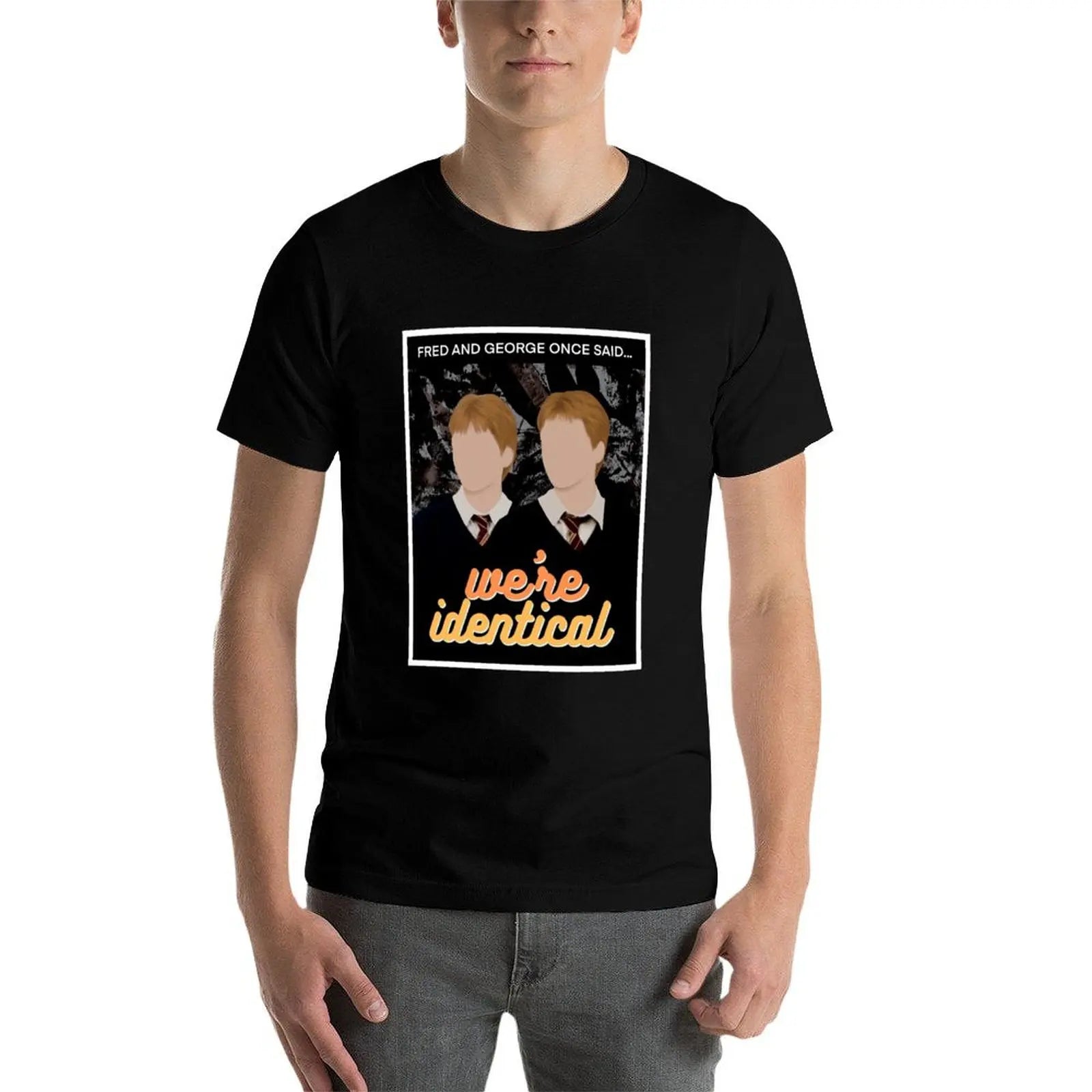 Fred and George Weasley “We’re Identical” T-Shirt - Image 4