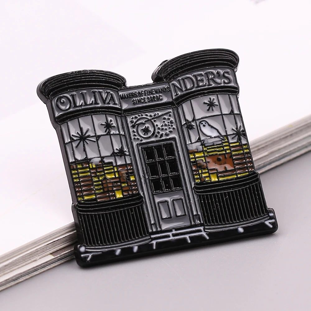 Ollivanders Wand Shop Enamel Pin - Image 6