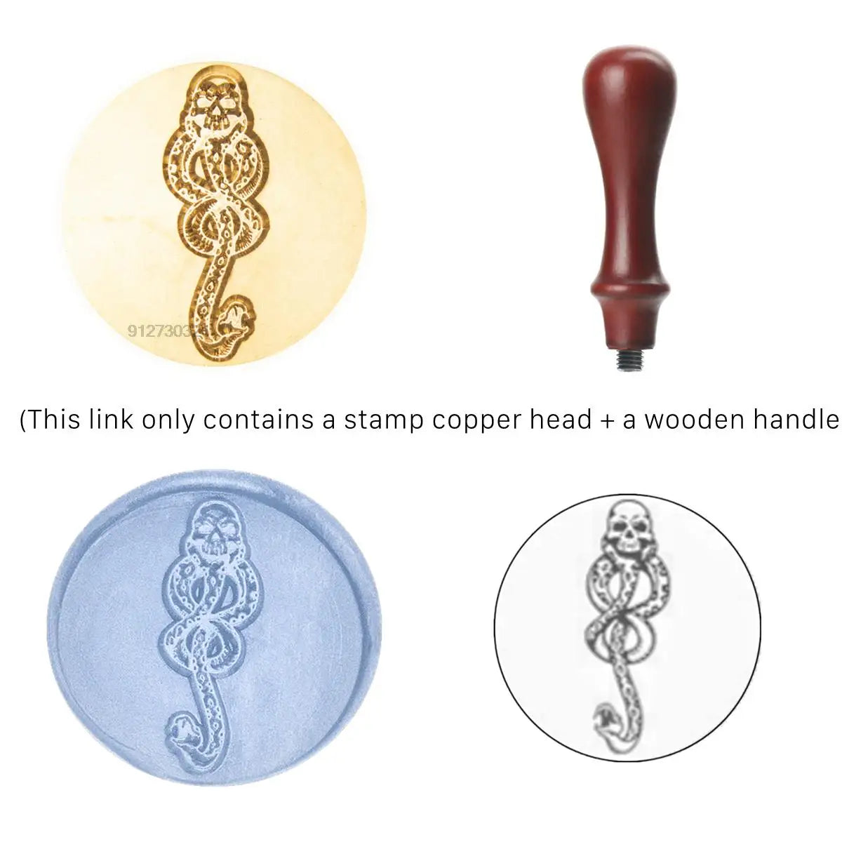 Magic School Owl Wax Seal Stamp - Image 10