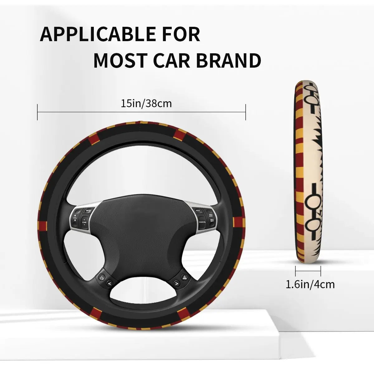 Harry Potter Magic School Steering Wheel Cover - Image 5