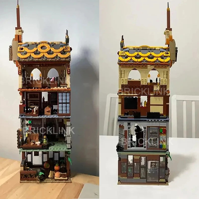 Bricklink MOC 4-in-1 Magic Book & Magic Tower - Image 2