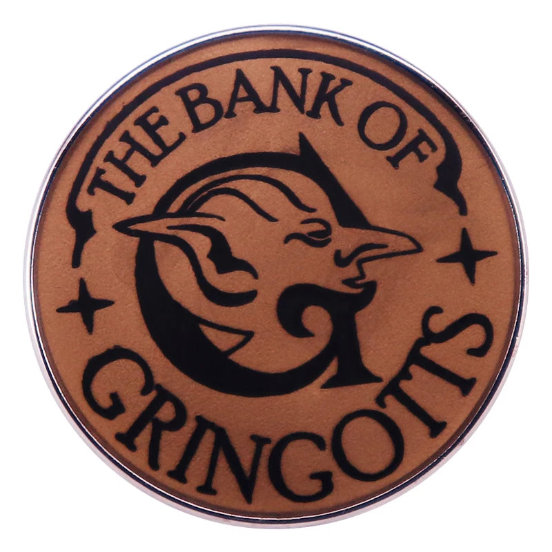 HxxP Wizarding World Gringotts Bank Enamel Lapel Pin