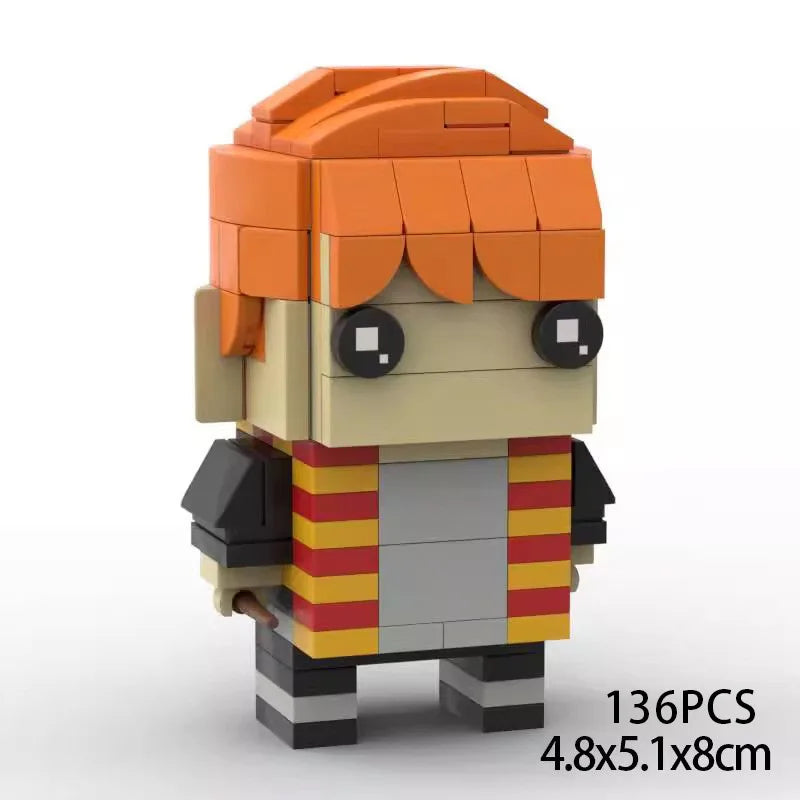 GSBAN Brickheadz Magic School Wizard Figures - Image 18