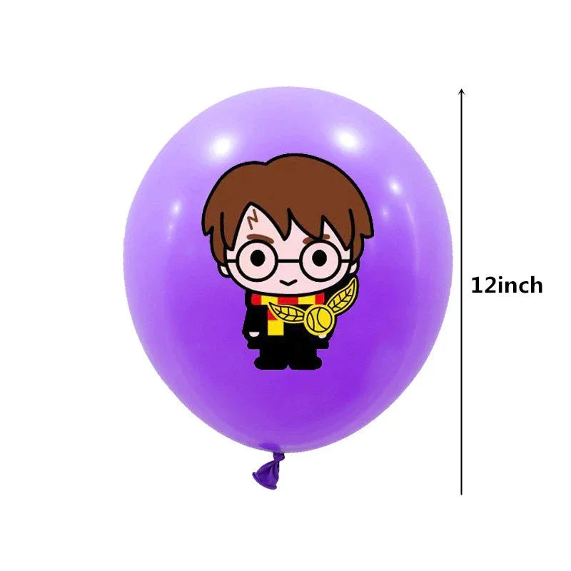 10/30/50PCS Harry Potter Magic School Latex Balloons - Image 3