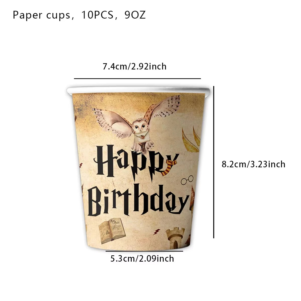 Magic School Birthday Party Decoration Set - Image 8