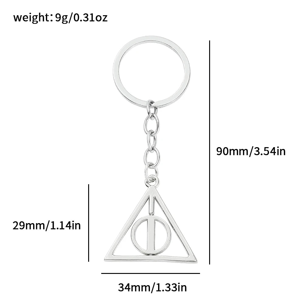 Harry Potter Deathly Hallows Keychain - Image 2