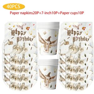 KAYOU Harry Potter Birthday Party Decoration Set
