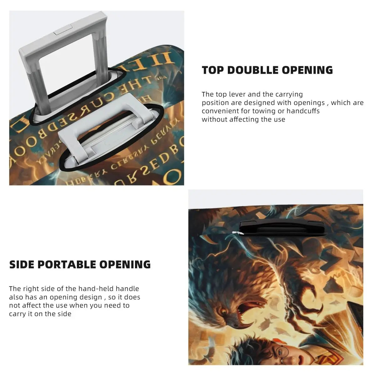 Harry Potter Movie Suitcase Cover - Image 5