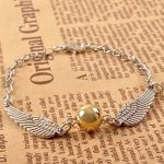 Golden Snitch & Hedwig Multi-Layer Bracelet