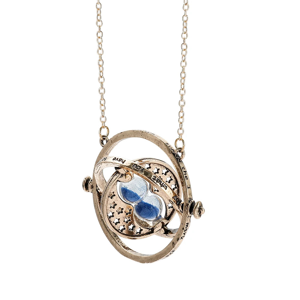 Harry Potter Time Turner Hourglass Pendant Necklace - Image 2