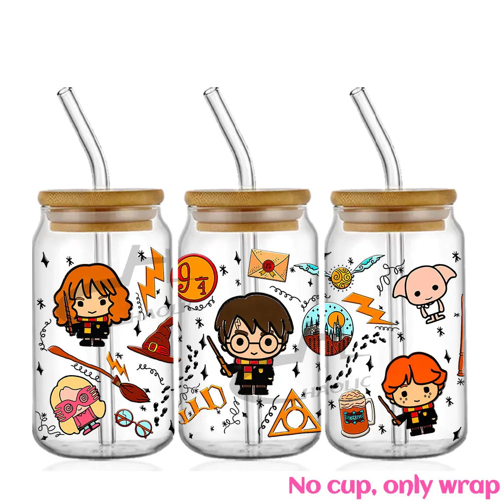 Wizard World UV DTF 16oz Cup Wrap - Image 3