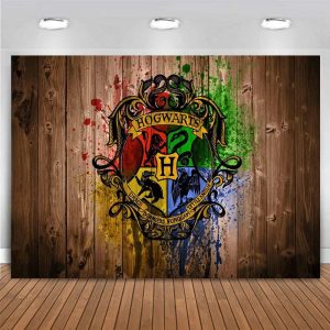 Magic Wizard School Photography Backdrop