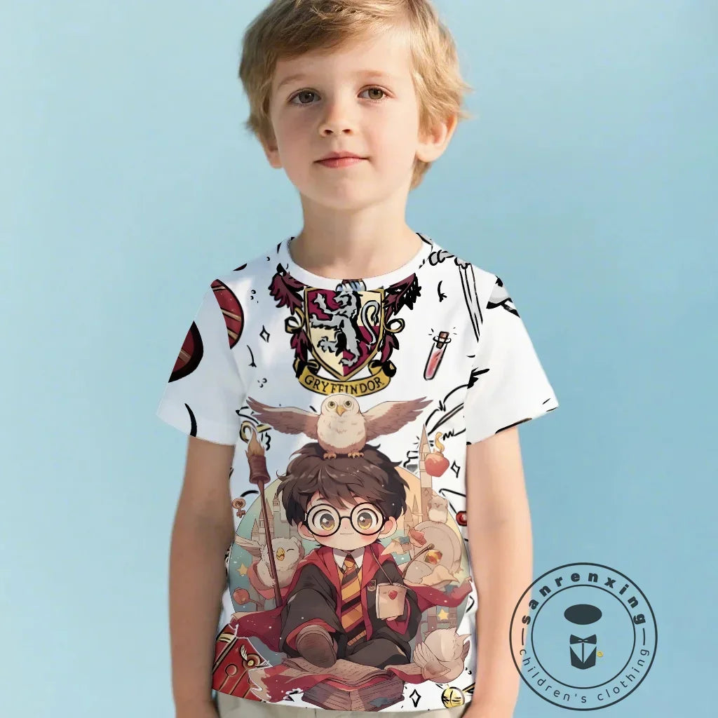 Kawaii Harry Potter Kids' T-Shirt - Image 4